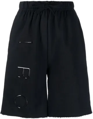 Joela logo-print shorts