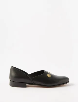 Appenzell Charm Leather Slippers