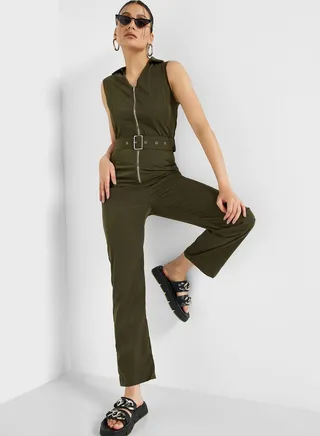 Utility Style Jumpsuit