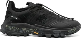Panelled Low-Top Trainers
