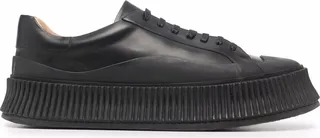 Low-Top Leather Sneakers