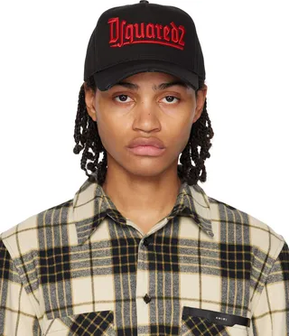 Dsquared2 Black Gothic Cap