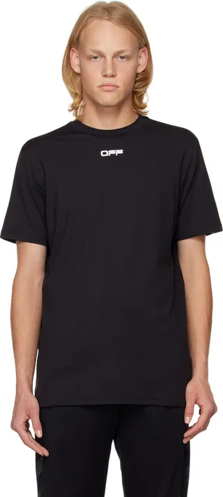 Off-White Black Bonded T-Shirt