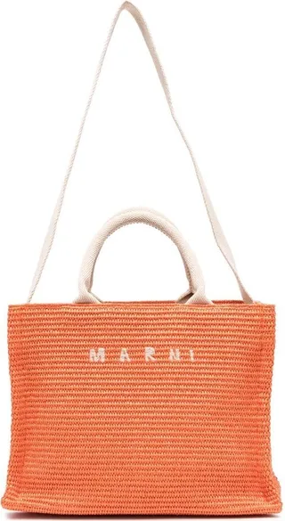 Small Raffia Tote Bag