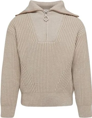 Zipped sweater
