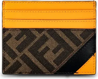 Fendi FF Panelled Cardholder
