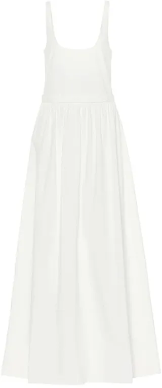Oriana cotton maxi dress