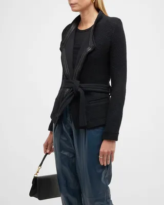 Awa Belted Wool Jacket