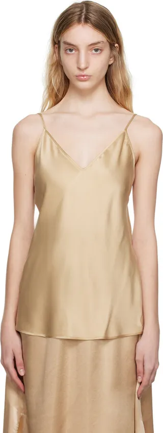 Max Mara Leisure Tan Lucca Camisole