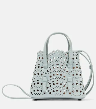Le Mina 16 Vienne Wave leather tote bag