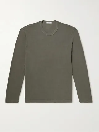 Combed Cotton-Jersey T-Shirt