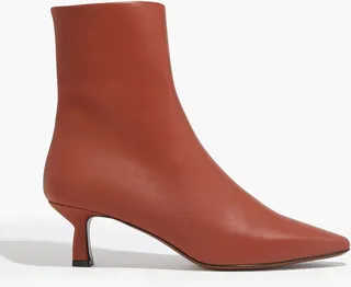 Ancistro leather ankle boots