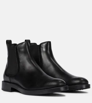 Leather Chelsea boots