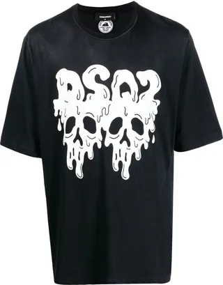 logo-print T-shirt