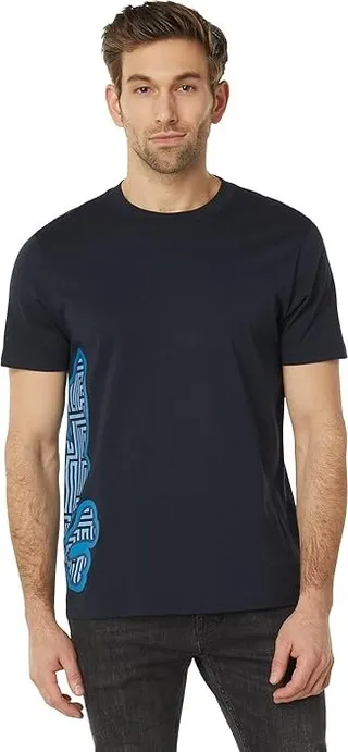 Psycho Bunny Dames Graphic Tee (Navy) Men's T Shirt