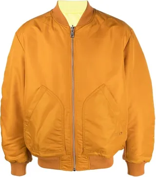Zip-Fastening Bomber Jacket