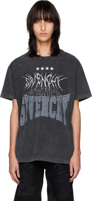 Givenchy Gray Oversized T-Shirt
