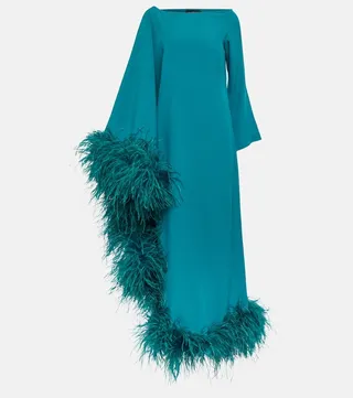 Ubud Extravaganza crepe maxi dress