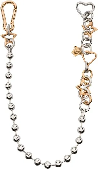 Medusa Head plaque keyring