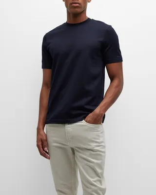 Men's Waffle Crewneck T-Shirt