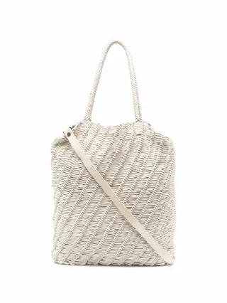 Susan 03 spiral leather tote