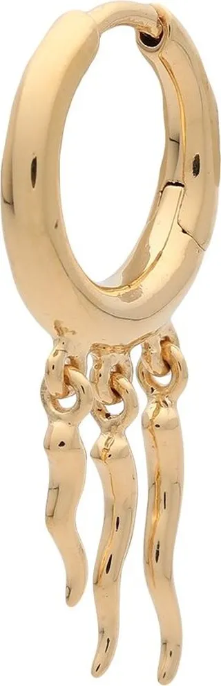 Gaia Huggie Single Earring Gold