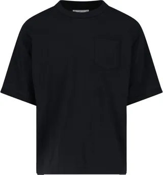 Sacai Pocket Detailed Crewneck T-Shirt