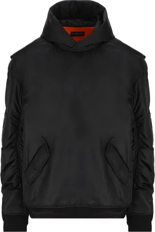 Balenciaga Sporty B Pull-Over Bomber Jacket