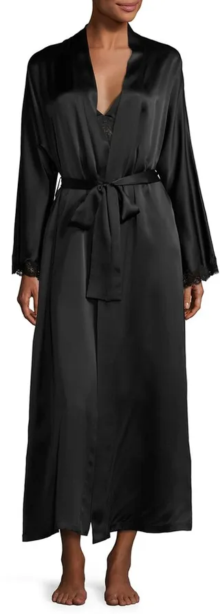 Bijoux Long Silk Robe