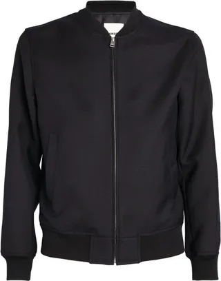 Sandro Zip-Up Bomber Jacket