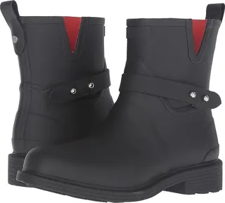 rag & bone Moto Rain Boot (Black) Women's Rain Boots
