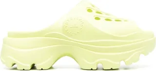 Logo-Embossed Perforated Clogs