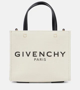 G Mini canvas tote bag