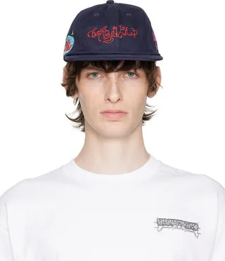 Brain Dead Navy River Cap