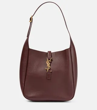 Le 5 a 7 leather shoulder bag