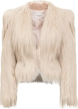 Philosophy Di Lorenzo Serafini V-Neck Cropped Jacket