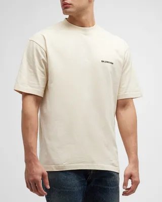 Men's Jersey Vintage-Logo T-Shirt