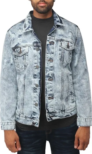 Slim Washed Denim Jacket