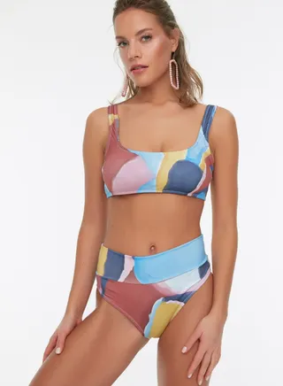 Printed Bikini Set