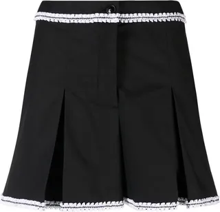 Lace-Trim Shorts