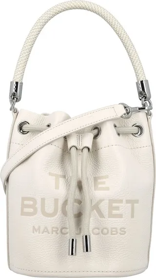 Marc Jacobs Logo Embossed Bucket Bag