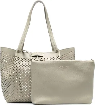 Cut-Out Detail Tote Bag
