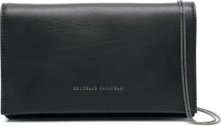 BRUNELLO CUCINELLI- City Leather Crossbody Bag