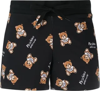 signature Teddy Bear-motif shorts