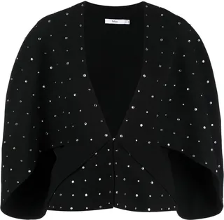 Studded Cape-Design Jacket