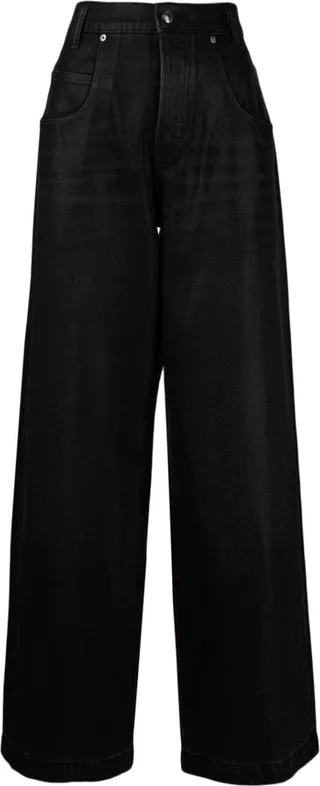 High-Rise Wide-Leg Jeans