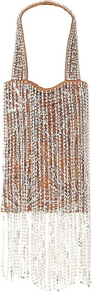 retrofete Avery Crystal Bag in Nude
