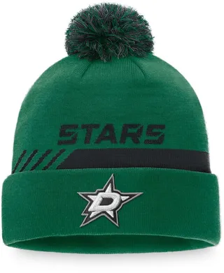 Fanatics Branded Men's Dallas Stars Authentic Pro Team Locker Room Cuffed Knit Hat