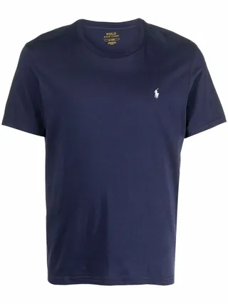 Polo Pony-embroidered cotton T-shirt