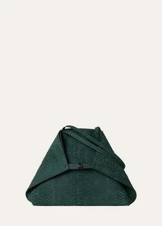 Ai Medium Python Convertible Shoulder Bag